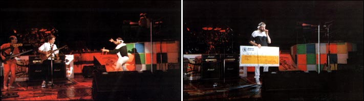 Marillion - Hammersmith Odeon, London - 06.02.1986 (Double O' Charity - Marillion And Friends) - Photos taken from ''The Web'' - Issue No. 20